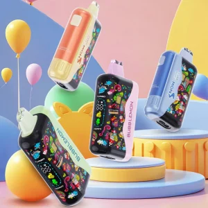 正品韩版BUBBLE MON GRAFFITI巴布梦泡泡兽满天星炫彩壁纸LED灯效35000口一次性电子烟