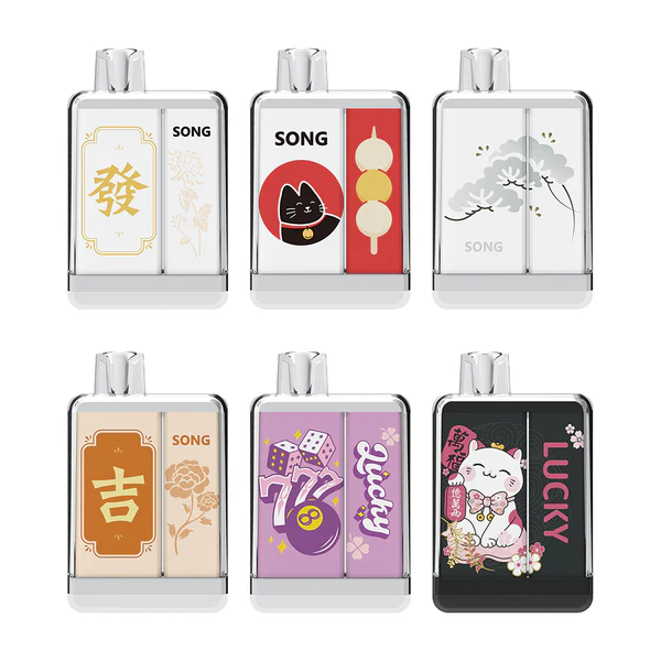 正品崧盒电子烟 Song一次性电子烟幸运系列 Y193C Lucky 9000口