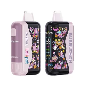 正品韩版巴布梦炫彩二代BUBBLE MON GRAFFITI-II 泡泡兽满天星炫彩电子烟